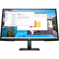 Monitor  - 22H94E9 HP, 27 ", Full-HD, 5 ms, 1 VGA; 1 HDMI 1.4; 1 DisplayPort™ 1.4; 1 salida combo para auriculares, Negro