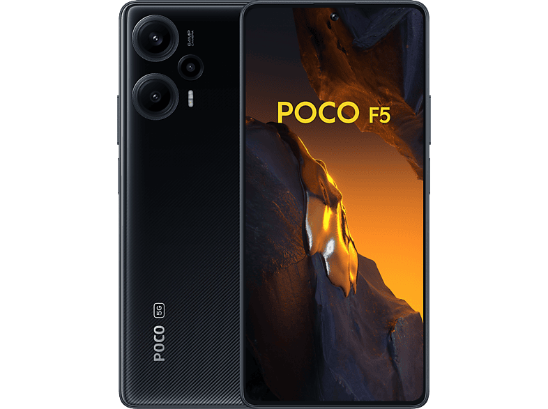 Móvil - POCO F5 POCO, Negro, 256 GB, 12 GB, 6,67 , FHD+ AMOLED