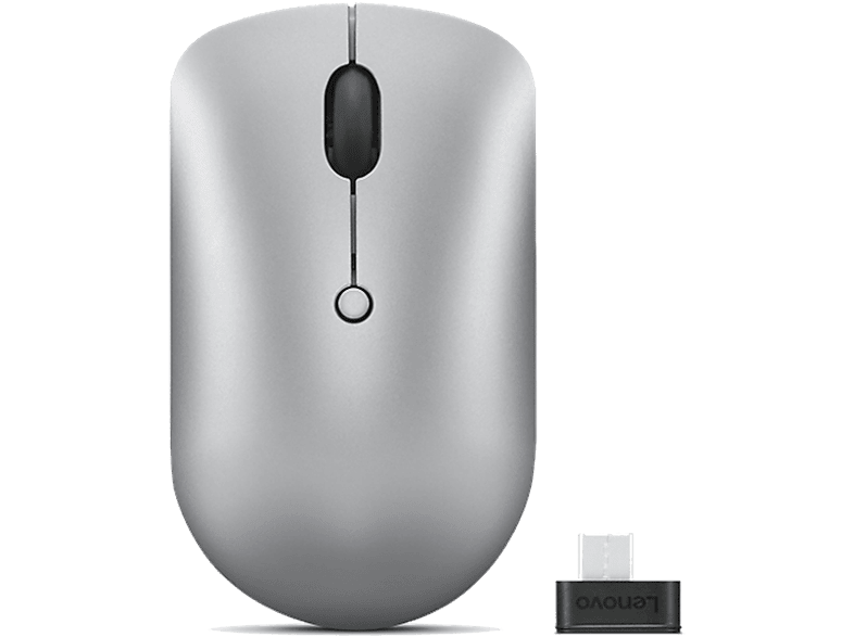 LENOVO 540 Grau Maus, Wireless USB-C Compact