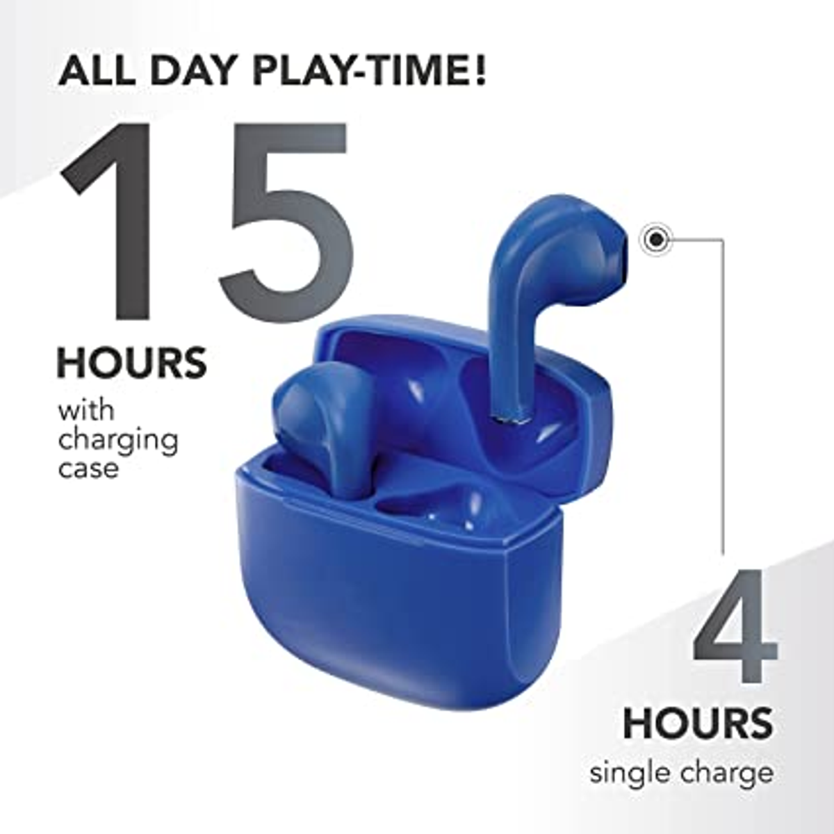 CELLULARLINE BTMSTWSSWAGB, In-ear Kopfhörer Bluetooth Blau