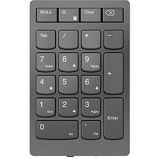 Teclado numérico - LENOVO GY41C33979, USB, USB-C, gris