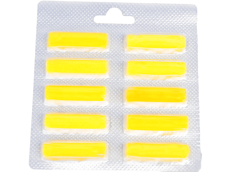 STAUBSAUGERLADEN.DE 10 Staubsaugeraufsatz (Zitrone) Staubsaugerdeo Stück für gelb Staubsauger