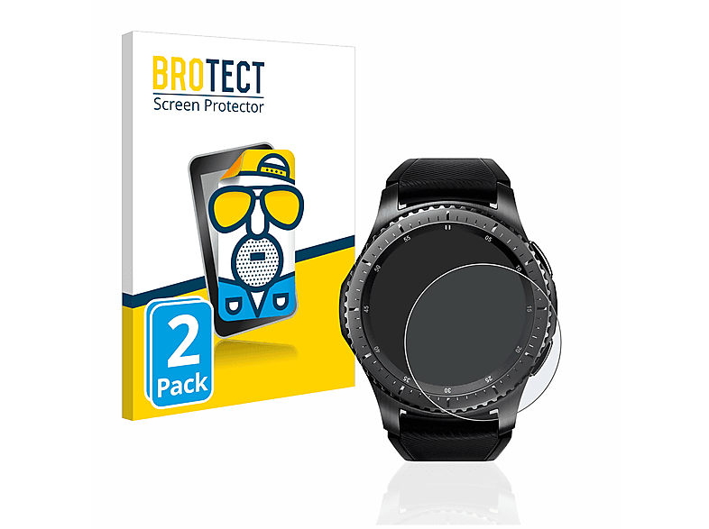 BROTECT Samsung 2x Gear Frontier) S3 Schutzfolie(für matte