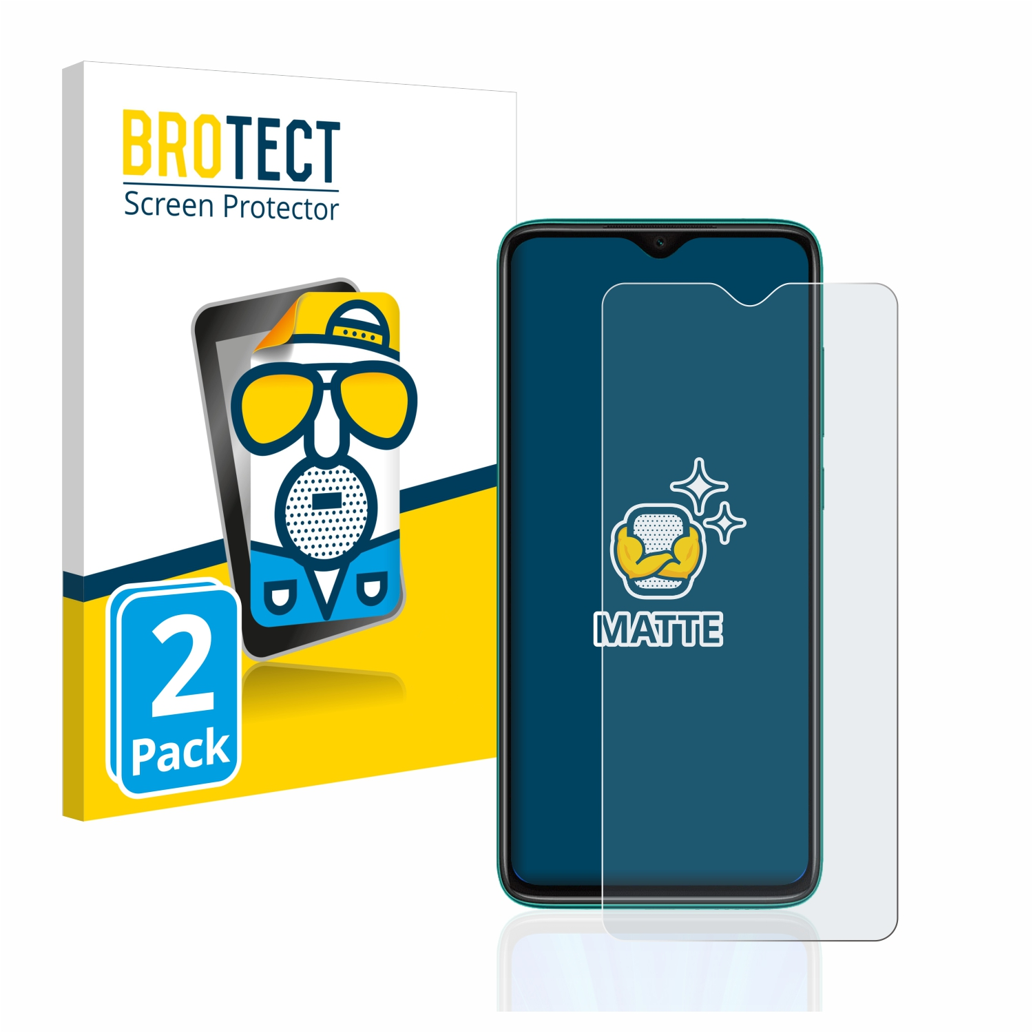 Pro) Note 8 BROTECT Redmi Schutzfolie(für 2x matte Xiaomi