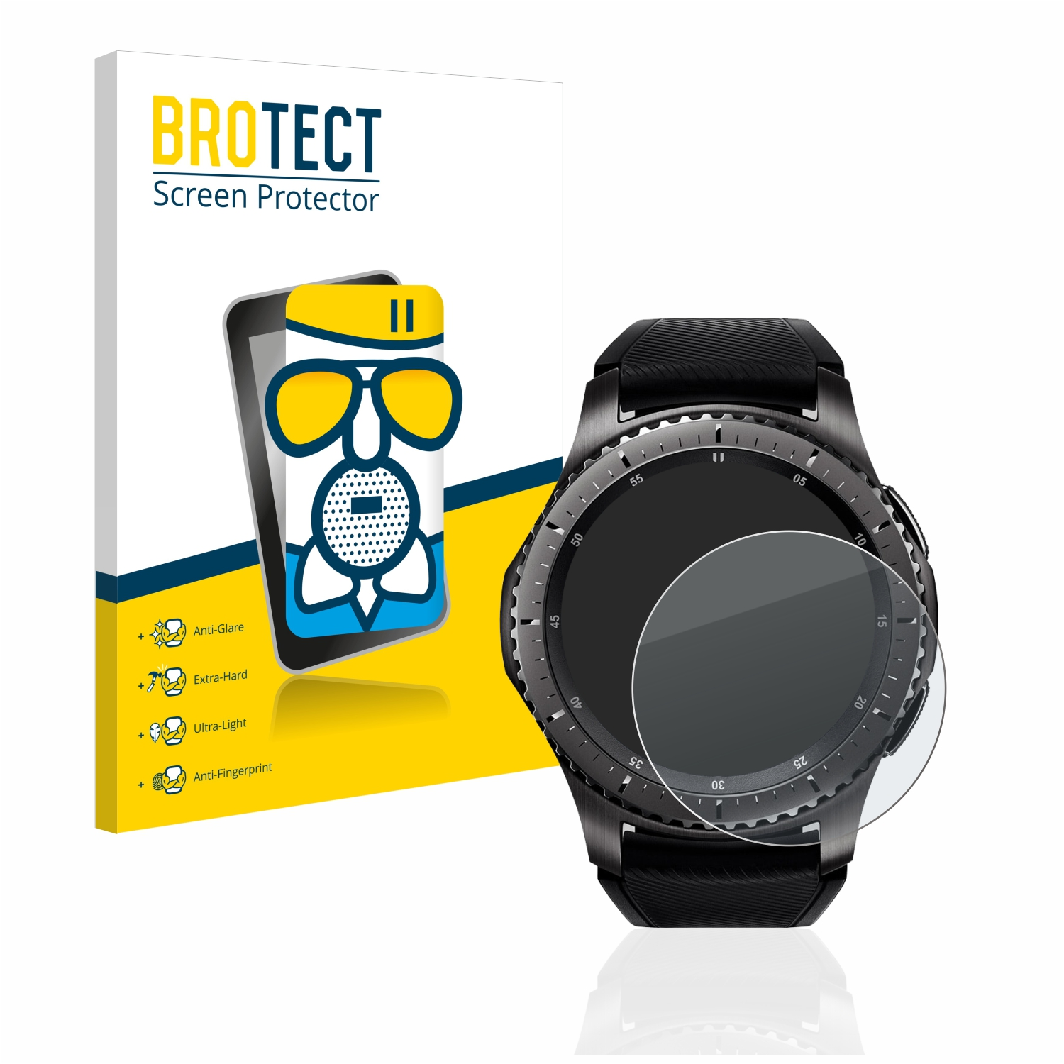BROTECT Airglass Samsung Frontier) Gear matte S3 Schutzfolie(für
