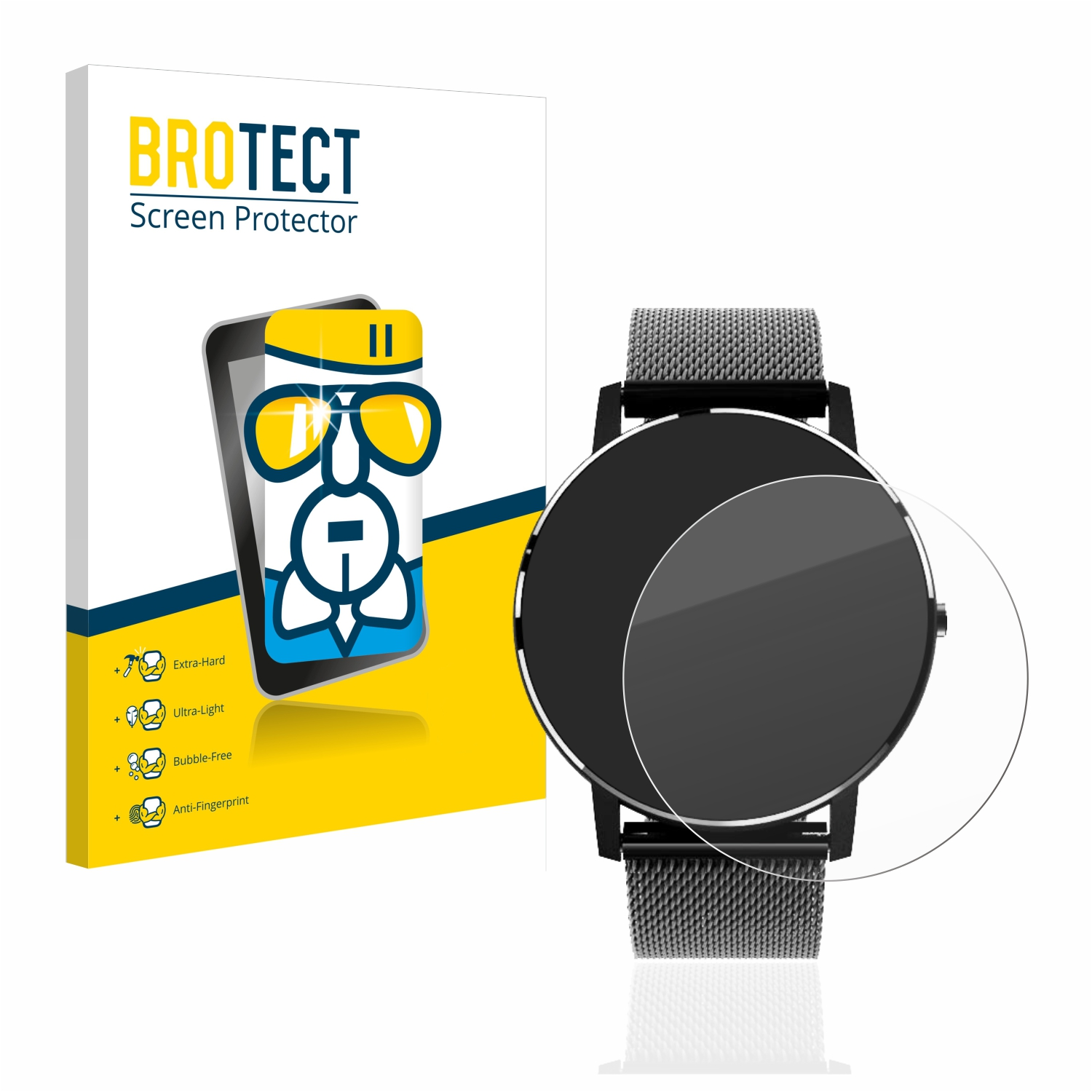 BROTECT Airglass Tracker Fitness klare Schutzfolie(für 1.3\