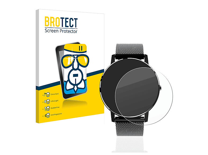 BROTECT Airglass klare Schutzfolie(für Holalei Fitness Tracker 1.3\