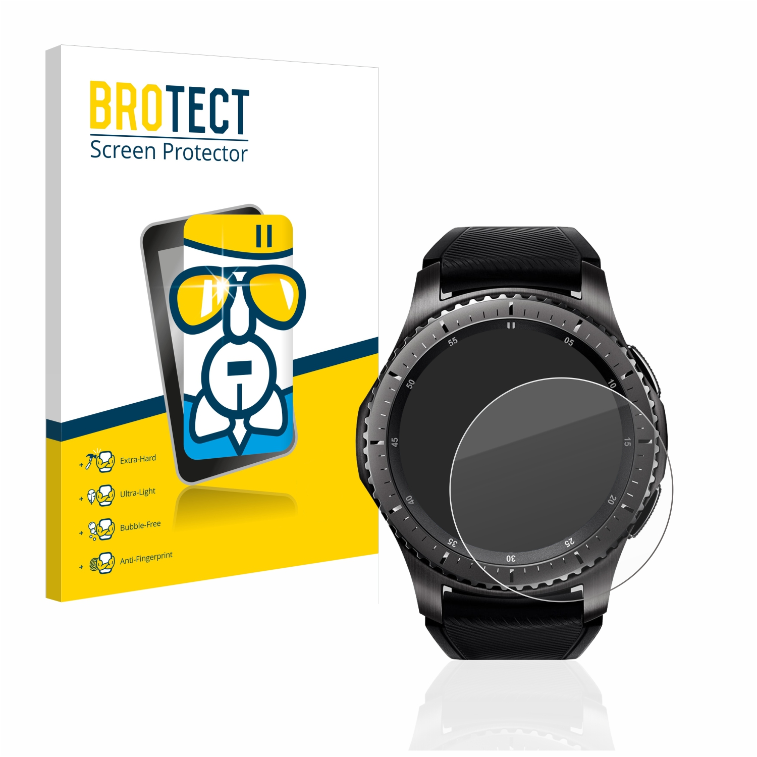 BROTECT Airglass klare Schutzfolie(für Samsung Frontier) S3 Gear