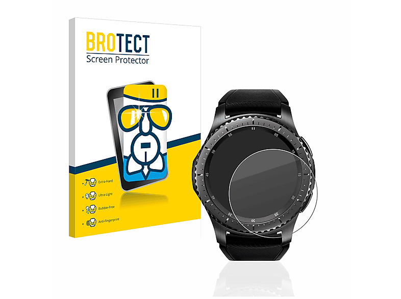 BROTECT Airglass klare Schutzfolie(für Samsung Gear S3 Frontier)