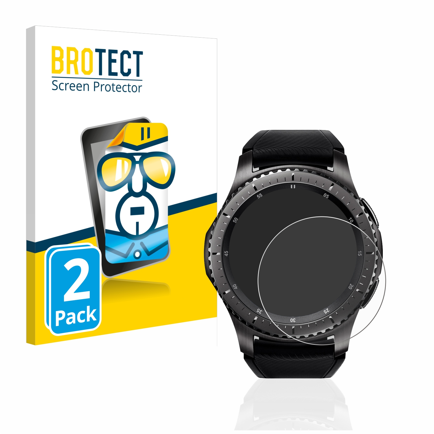 BROTECT 2x klare Schutzfolie(für Gear Frontier) S3 Samsung
