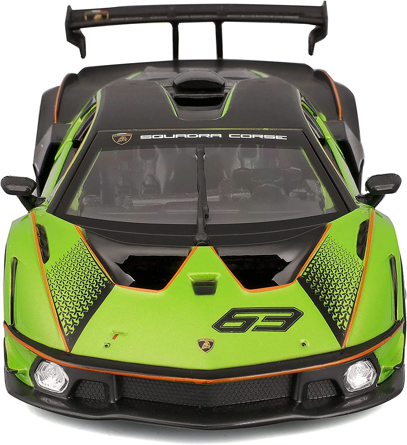 SCV12 Modellauto Lamborghini Essenza 18-28017 Spielzeugauto - (grün, Maßstab 1:24) - BBURAGO