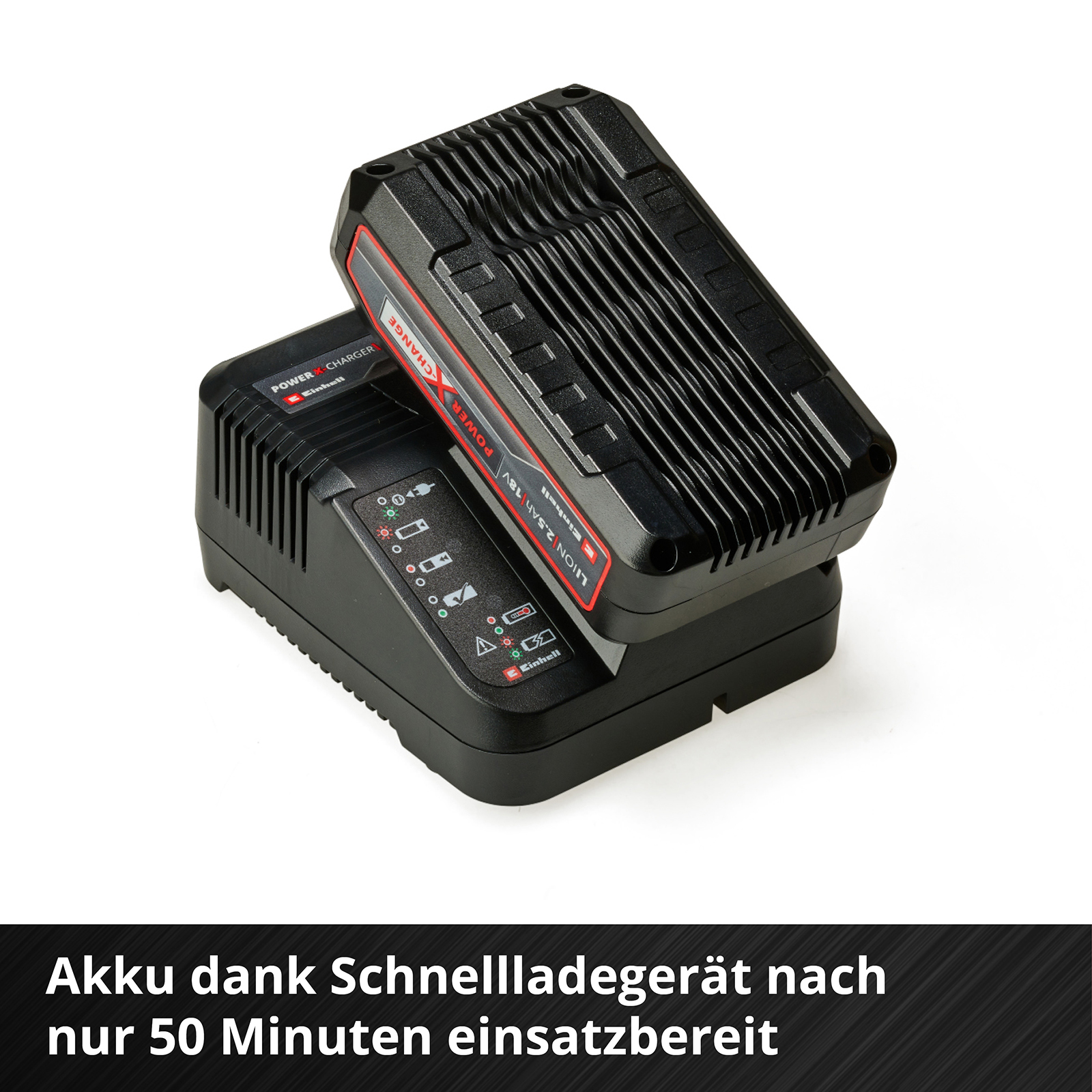 EINHELL 18V 2,5Ah PXC Starter Rot Kit PXC-Starter-Kit