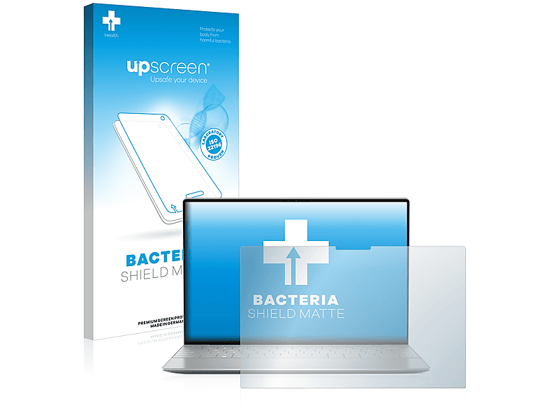 UPSCREEN antibakteriell entspiegelt matte Schutzfolie(für 13 Plus Dell 9320 Touch) XPS