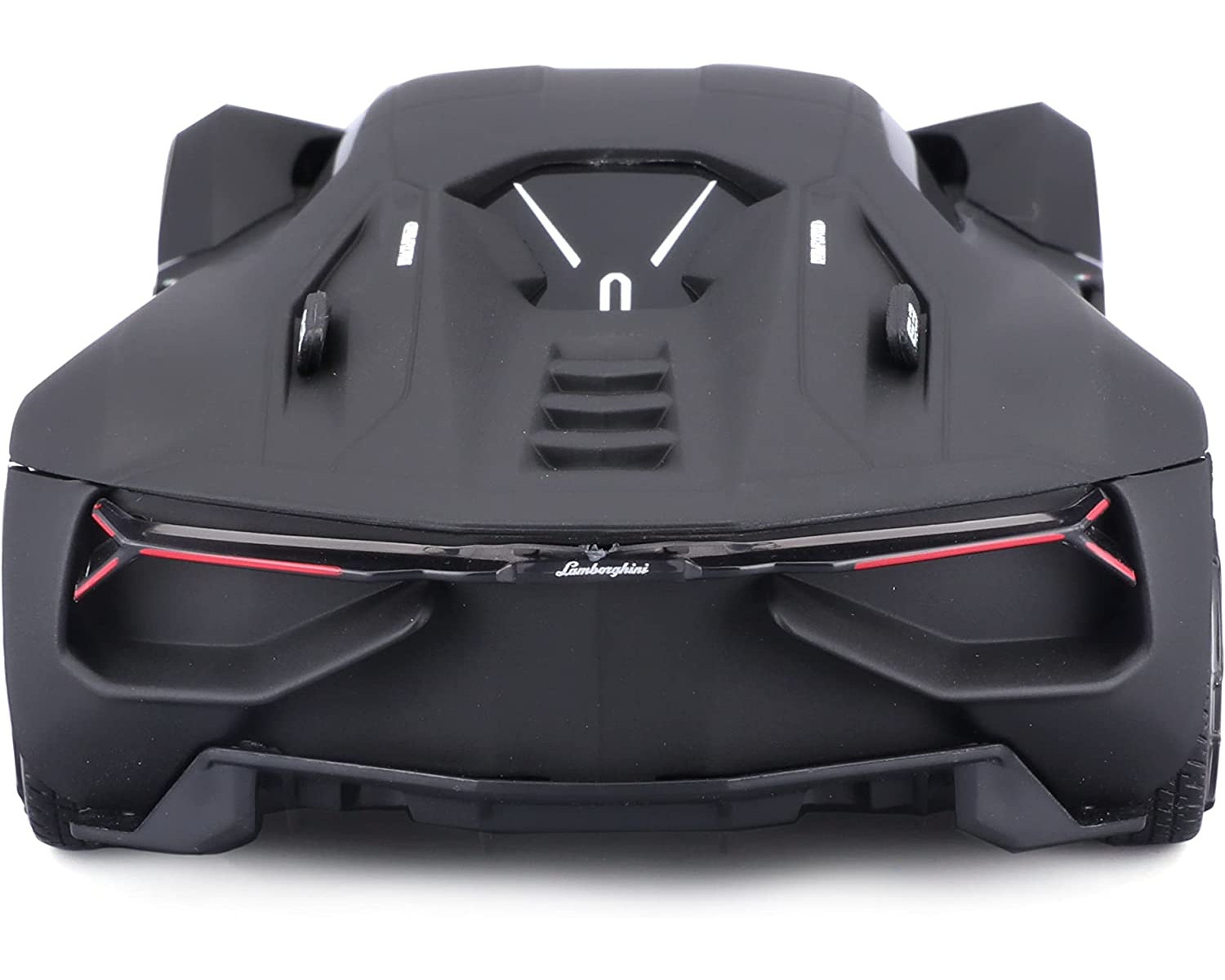 MAISTO TECH Ferngesteuertes Auto - Terzo Spielzeugauto 1:24) (matt-schwarz, Lamborghini Millennio Maßstab