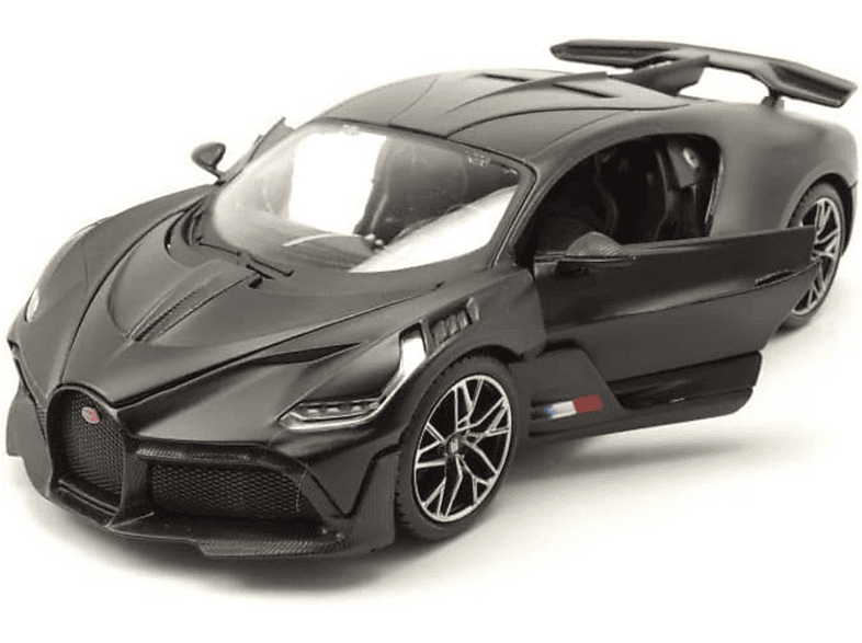 MAISTO 31526M - Modellauto - Bugatti Divo (matt-schwarz, Maßstab 1:24) Spielzeugauto | Spielzeugautos