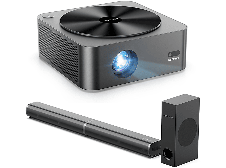 ULTIMEA U0320 Native 1080P Full HD Beamer+U3100 Soundbar Smart Heimkino