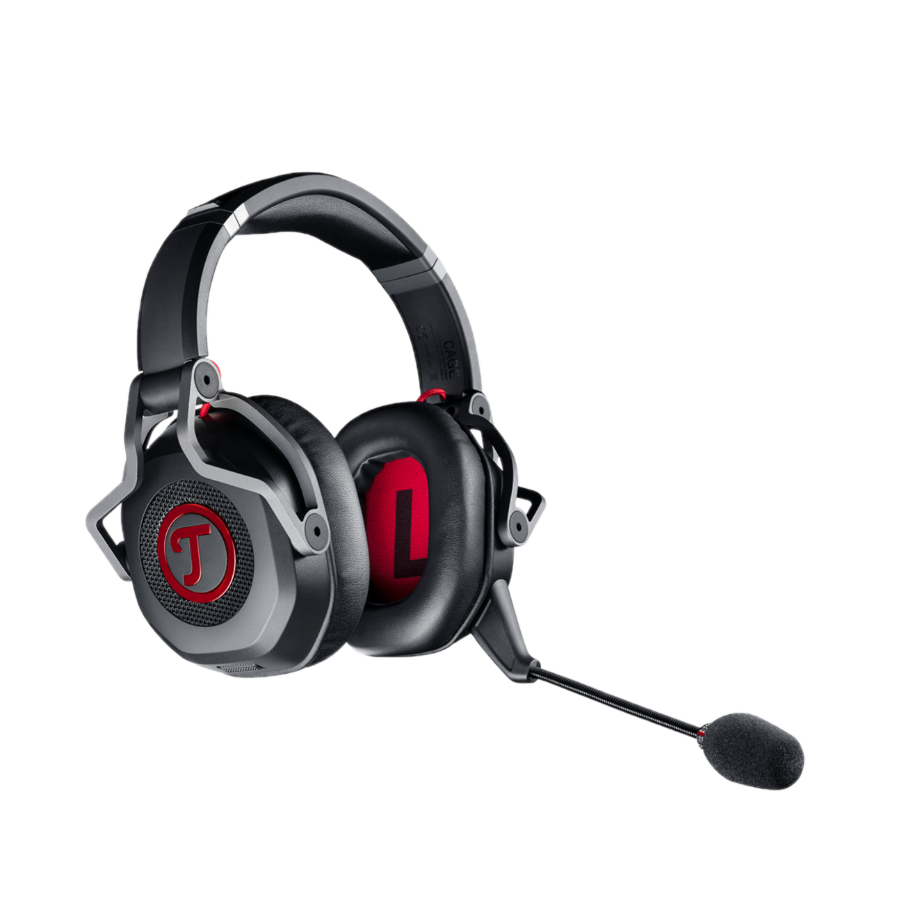 CAGE, Schwarz Over-ear TEUFEL Kopfhörer Gaming