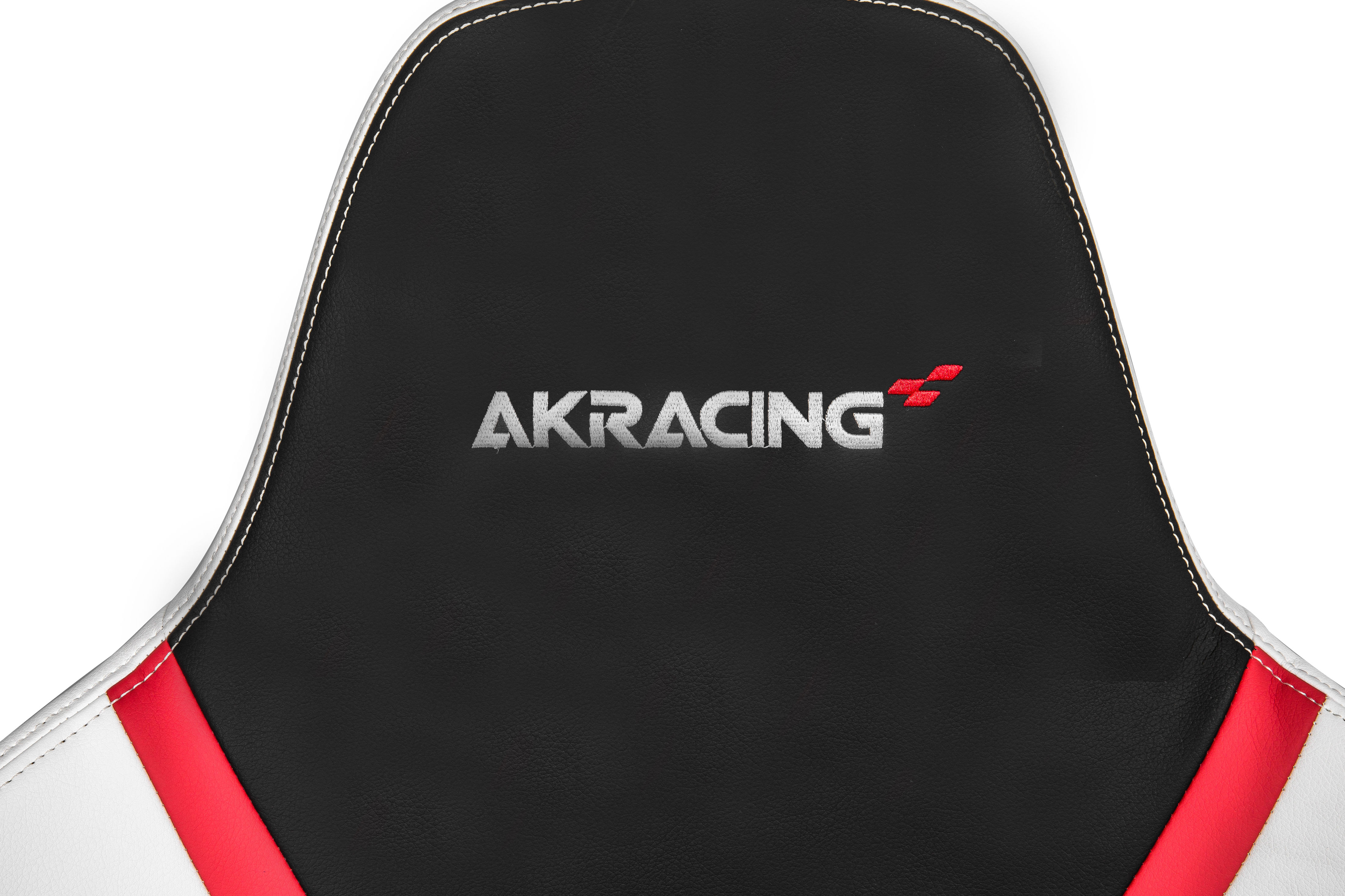 AKRACING Premium Arctica Gamingstuhl, weiß/schwarz/rot