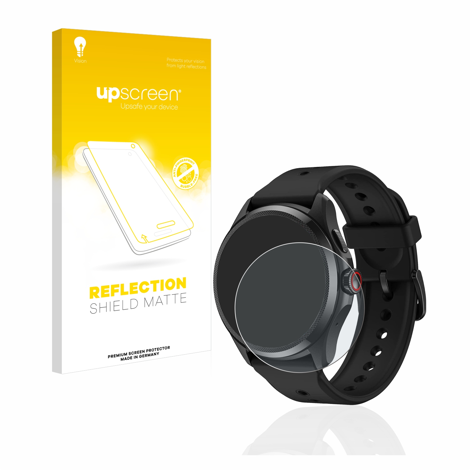 UPSCREEN entspiegelt Schutzfolie(für Pro matte TicWatch Mobvoi 5)