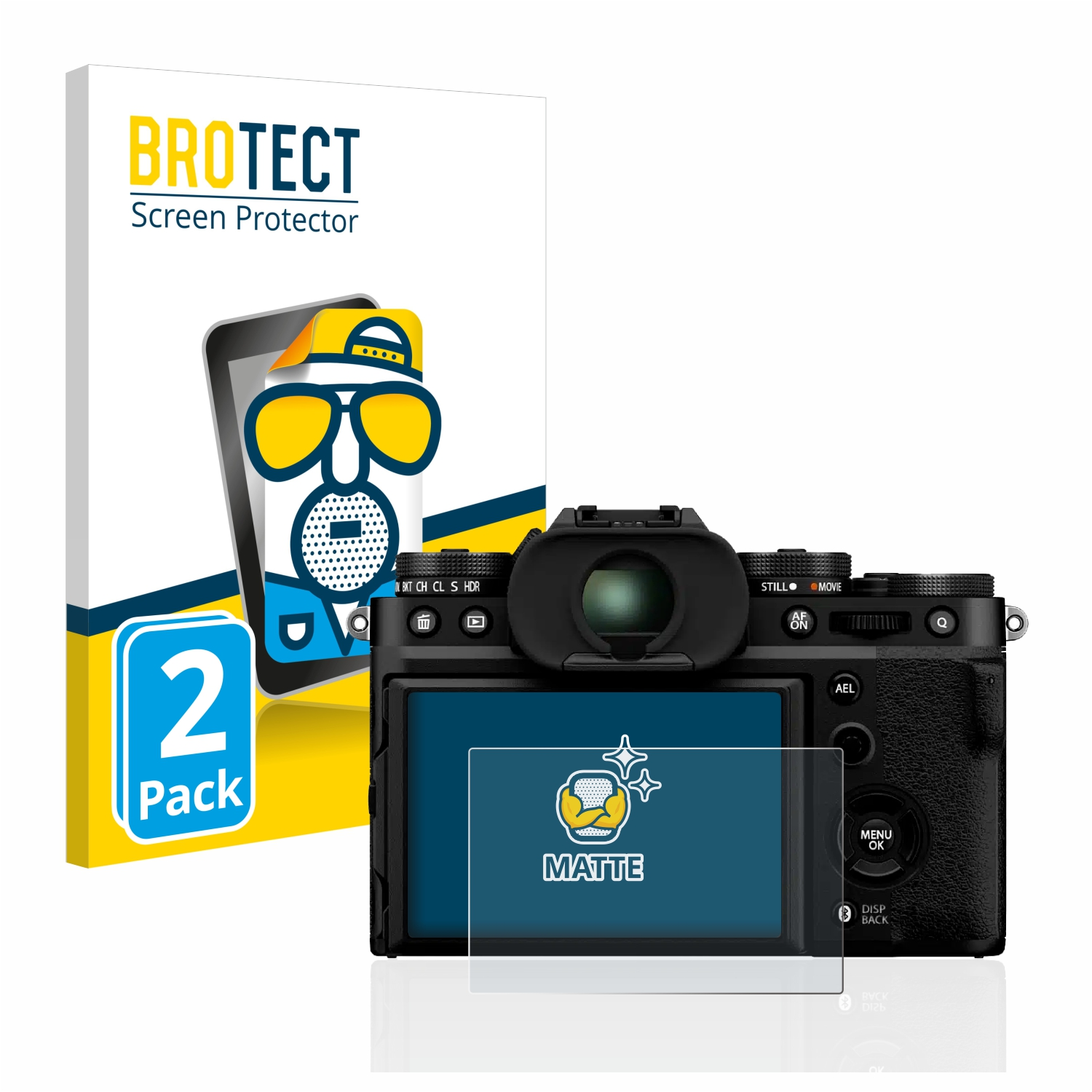 X-T5) Schutzfolie(für 2x Fujifilm BROTECT matte
