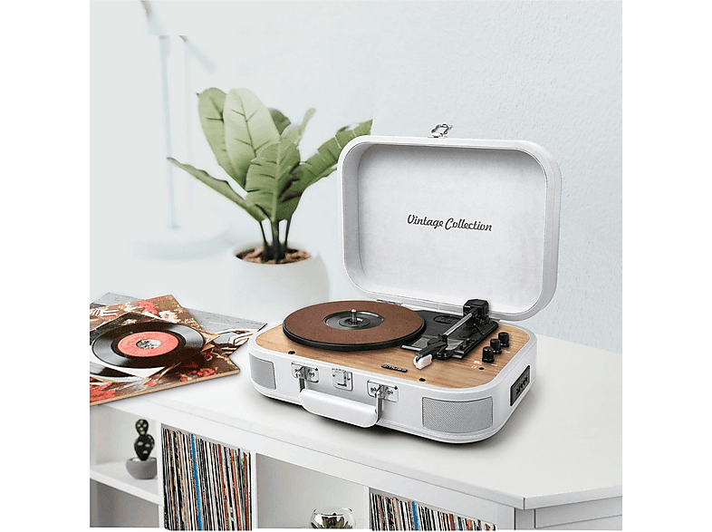 Tocadiscos | MT-201 MUSE, Bluetooth, USB, RCA y jack 3.5mm, 33