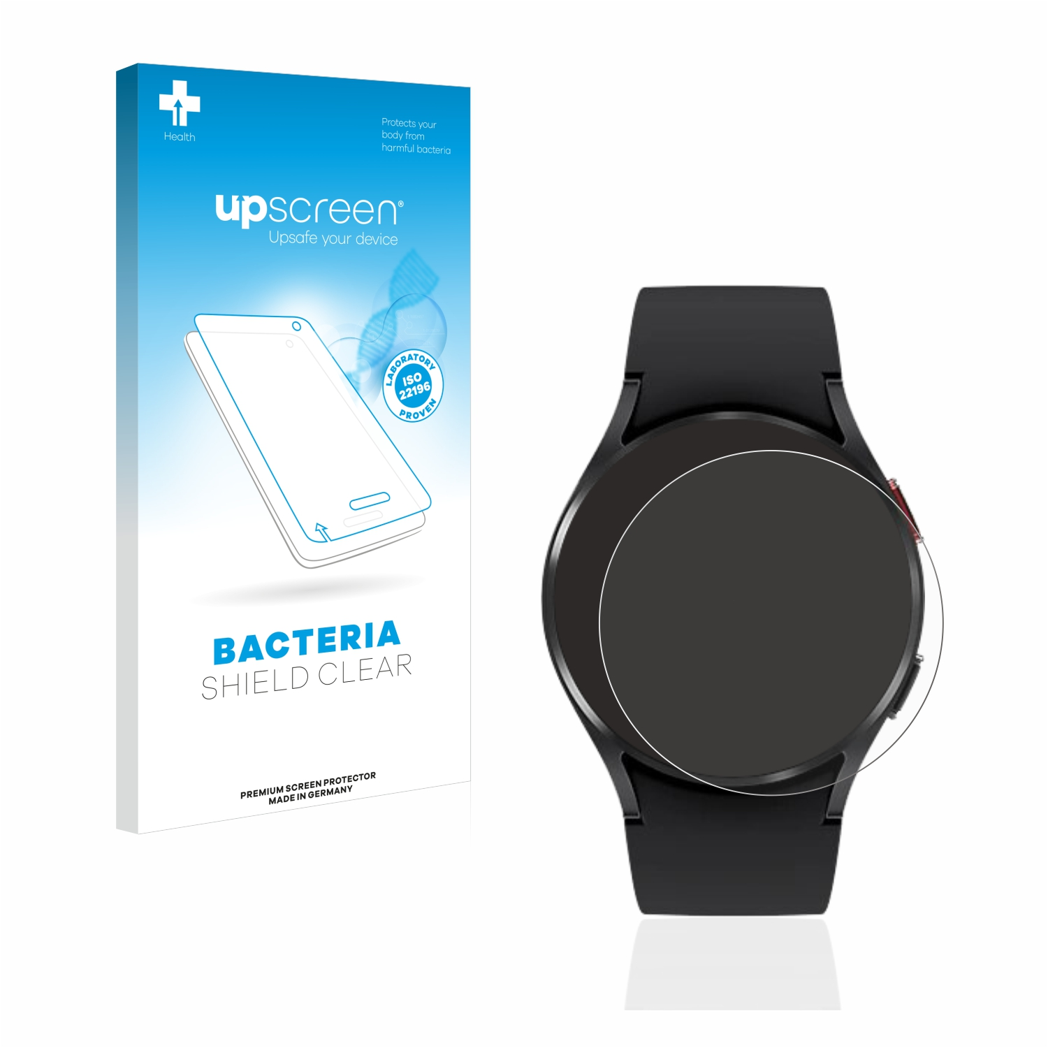 4 Samsung Galaxy klare (40mm)) antibakteriell Watch UPSCREEN Schutzfolie(für