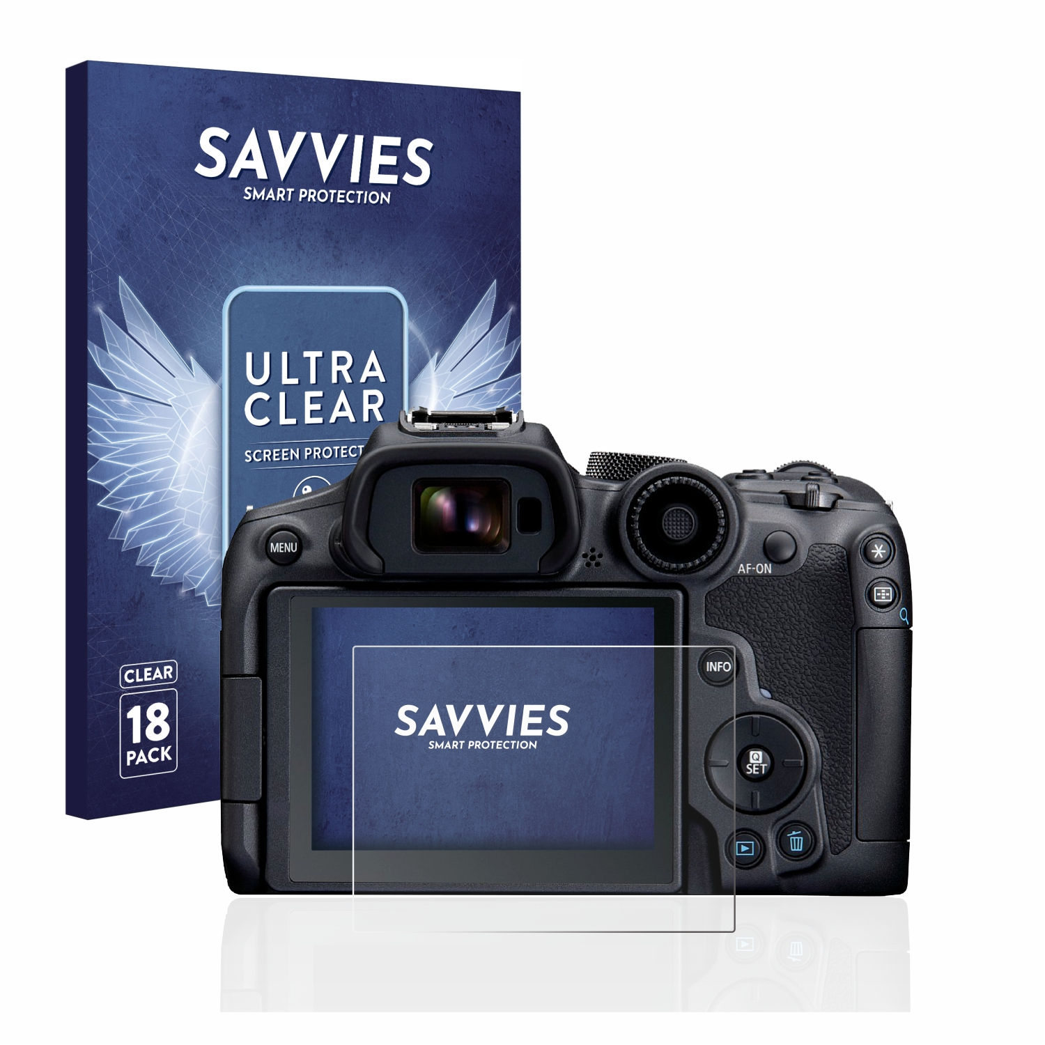 Canon SAVVIES 18x Schutzfolie(für klare EOS R7)
