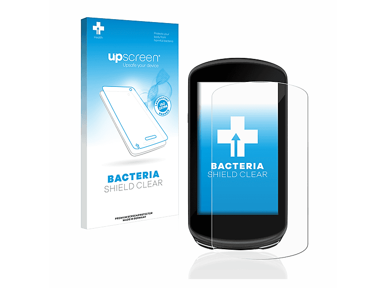 UPSCREEN antibakteriell klare Schutzfolie(für Garmin Edge 1030 Plus)