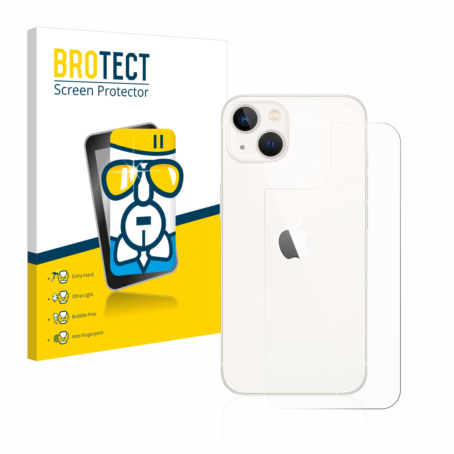 BROTECT klare Schutzfolie(für Airglass iPhone Apple 13)