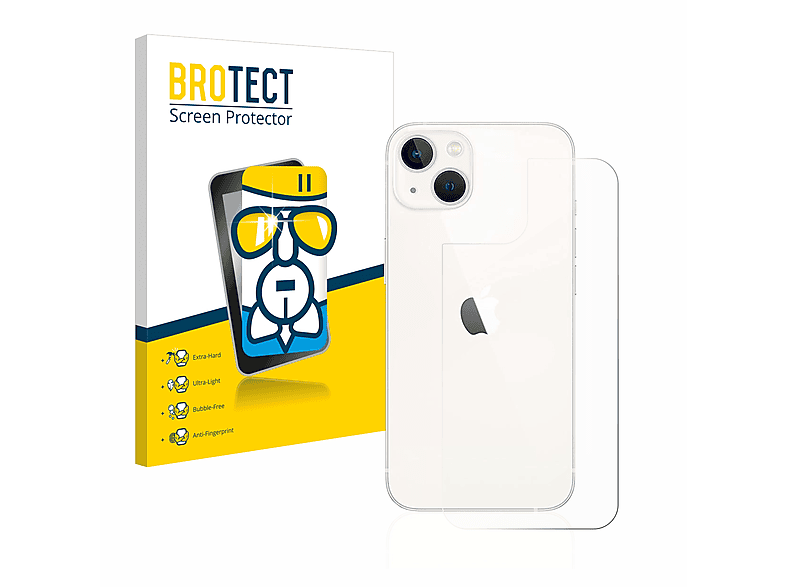 BROTECT Airglass iPhone klare Schutzfolie(für 13) Apple