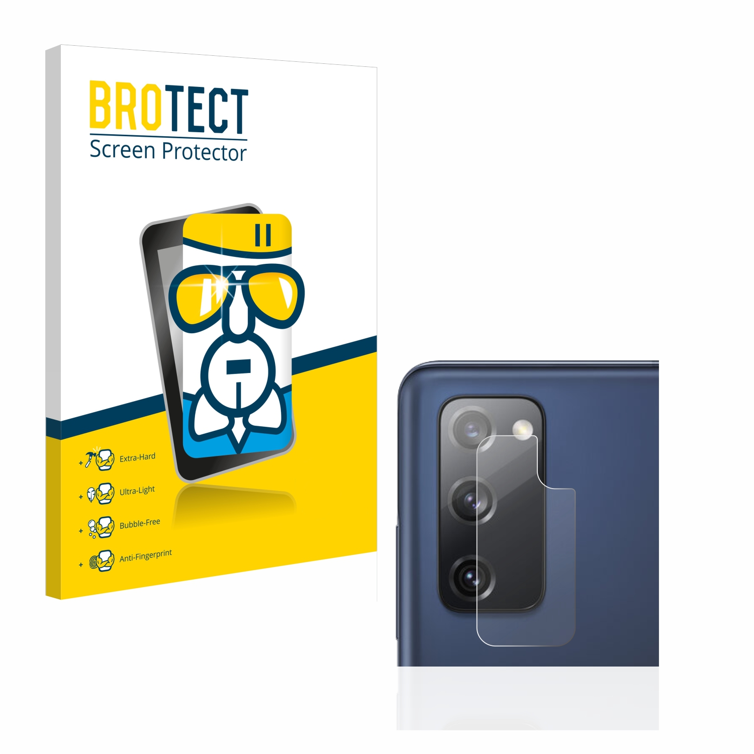 BROTECT Airglass klare Schutzfolie(für Samsung FE) S20 Galaxy