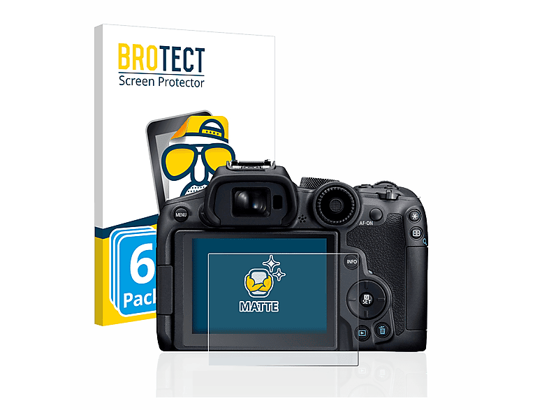 BROTECT 6x matte Schutzfolie(für Canon EOS R7) | Kamera Schutzfolie