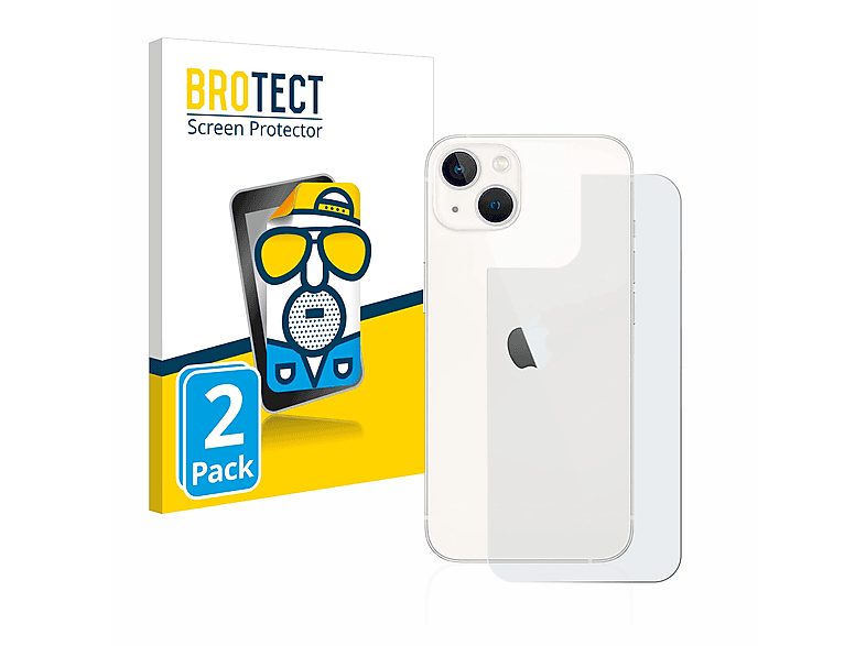 BROTECT 2x matte Schutzfolie(für Apple iPhone 13)
