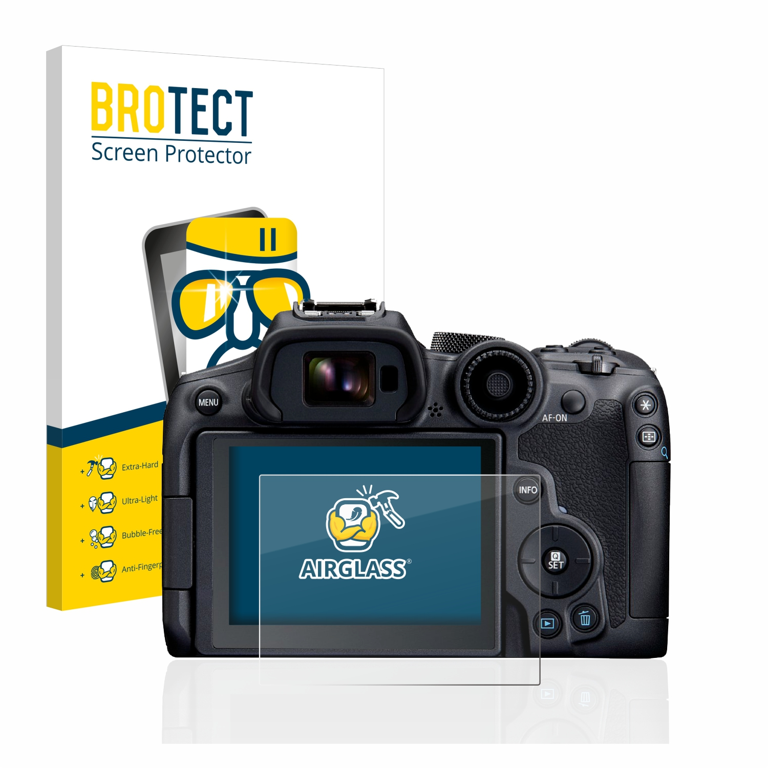 BROTECT Schutzfolie(für Airglass Canon R7) klare EOS