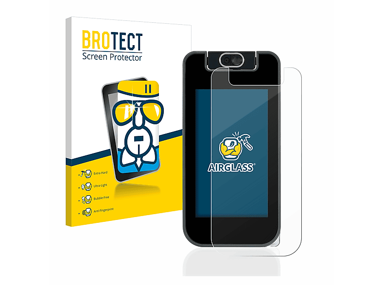 BROTECT Airglass klare Schutzfolie(für Vtech Advance Kidicom 3.0)