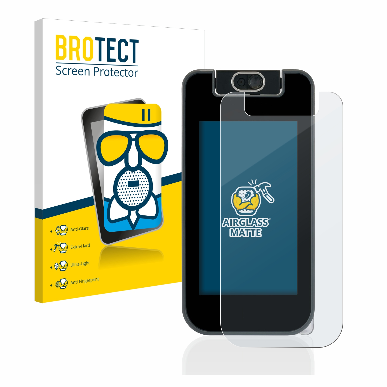 BROTECT Airglass matte Schutzfolie(für Vtech Kidicom Advance 3.0)