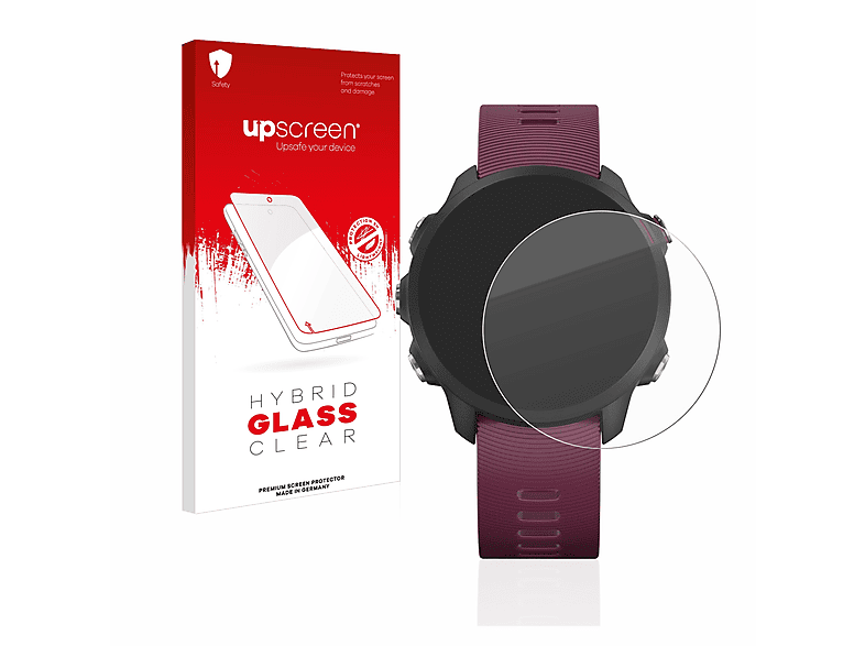 UPSCREEN klare Schutzfolie(für Garmin Forerunner 245)