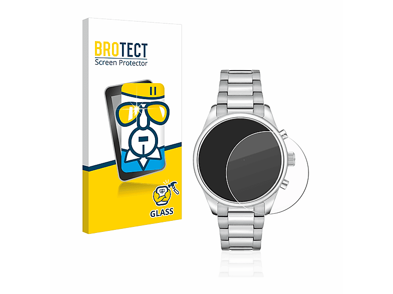 Schutzglas(für BROTECT Boss 58114171) Hugo klares Chronograph 9H