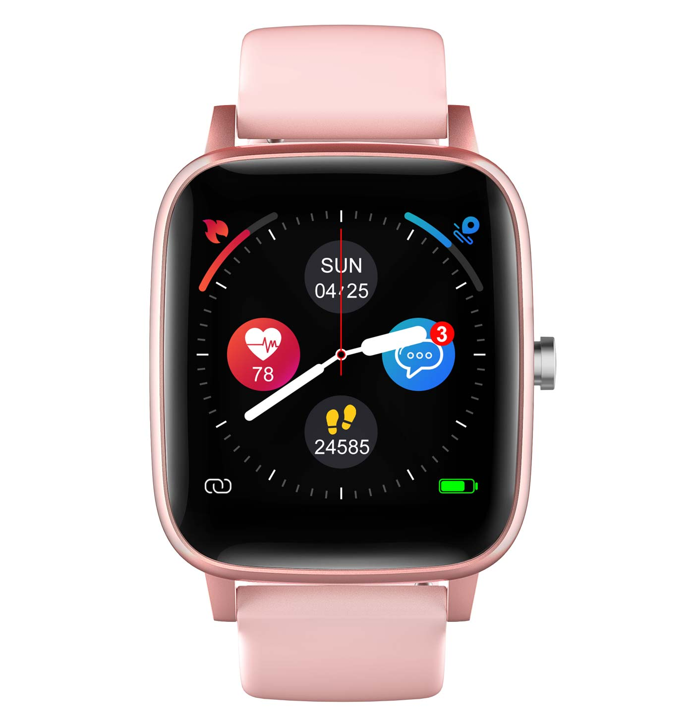 CARNEO Soniq+ woman, Pink Smartwatch,