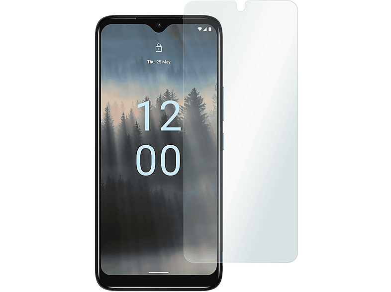 Crystal 4 Displayschutz(für x C12) Nokia Clear Nokia SLABO