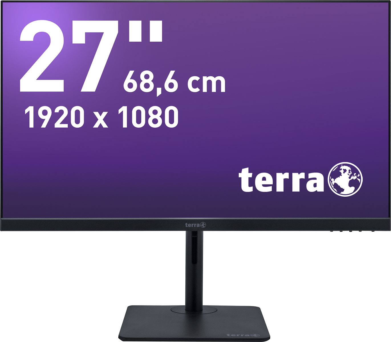 TERRA LCD/LED 2727W HA HDMI, GREENLINE PLUS Reaktionszeit 75 (5 ms , 27 ) Zoll DP black HD Monitor Hz