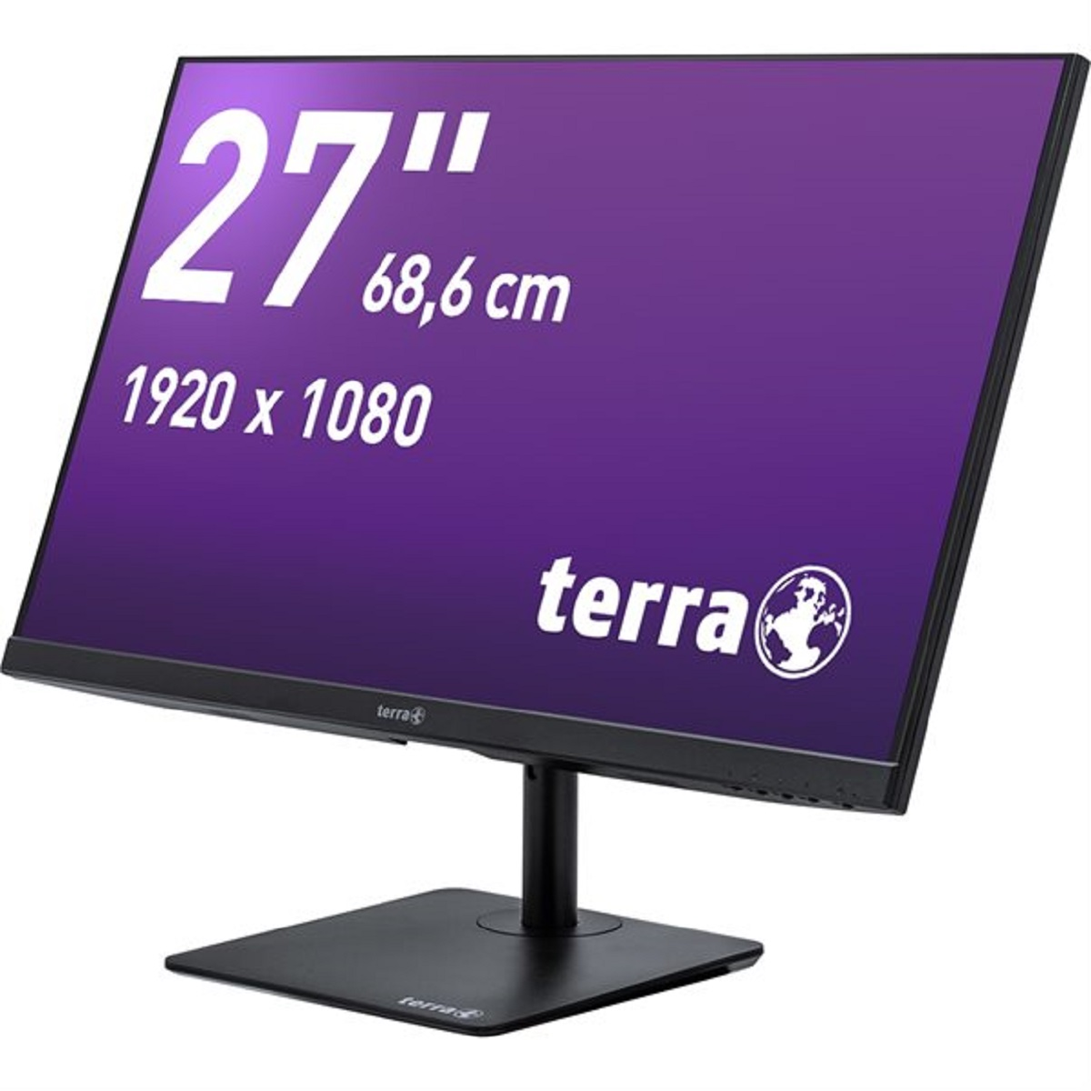 TERRA LCD/LED 2727W HA black Reaktionszeit (5 ) Hz , HD ms Monitor Zoll GREENLINE PLUS 27 75 HDMI, DP