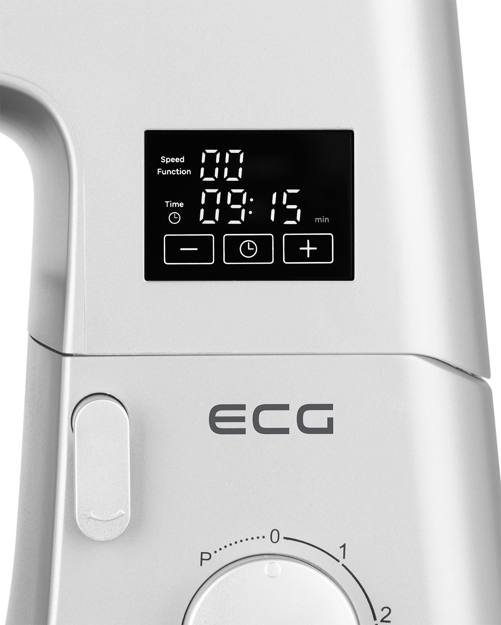 ECG FORZA 5500 6.5 | Ganzmetall-Getriebe Silber (1500 l) Silber Watt, Küchenmaschine Argento| Fleischwolf | Giorno Hochwertige 