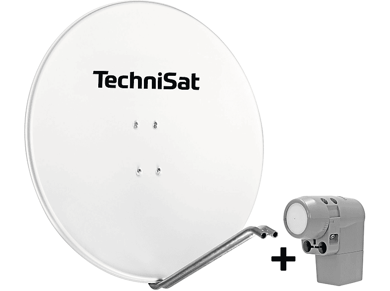 TECHNISAT SATMAN 850 Plus Quattro-Switch-LNB Sat-Antenne mit UNYSAT
