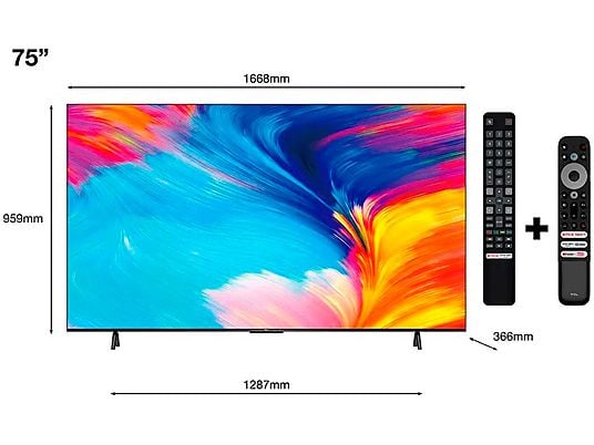 TCL 75P631 Smart TV (2023)