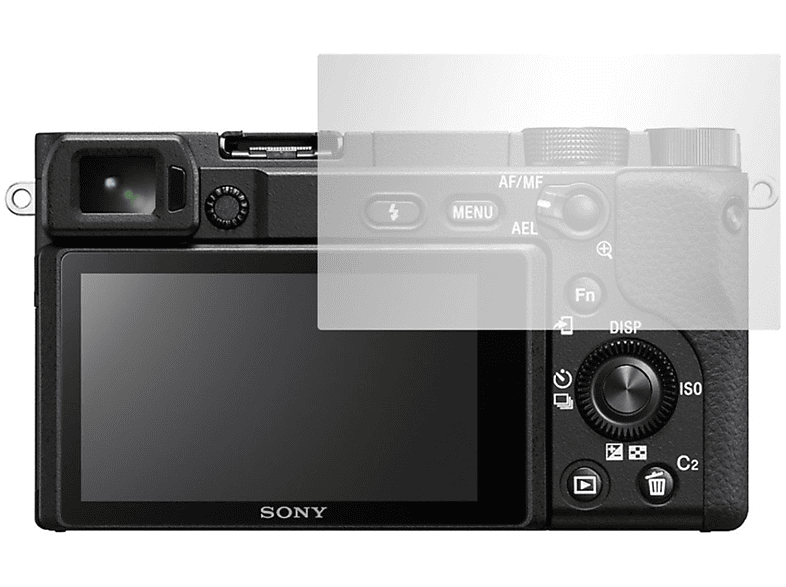 SLABO 4 x Crystal Clear Displayschutz(für Sony Alpha 6400)