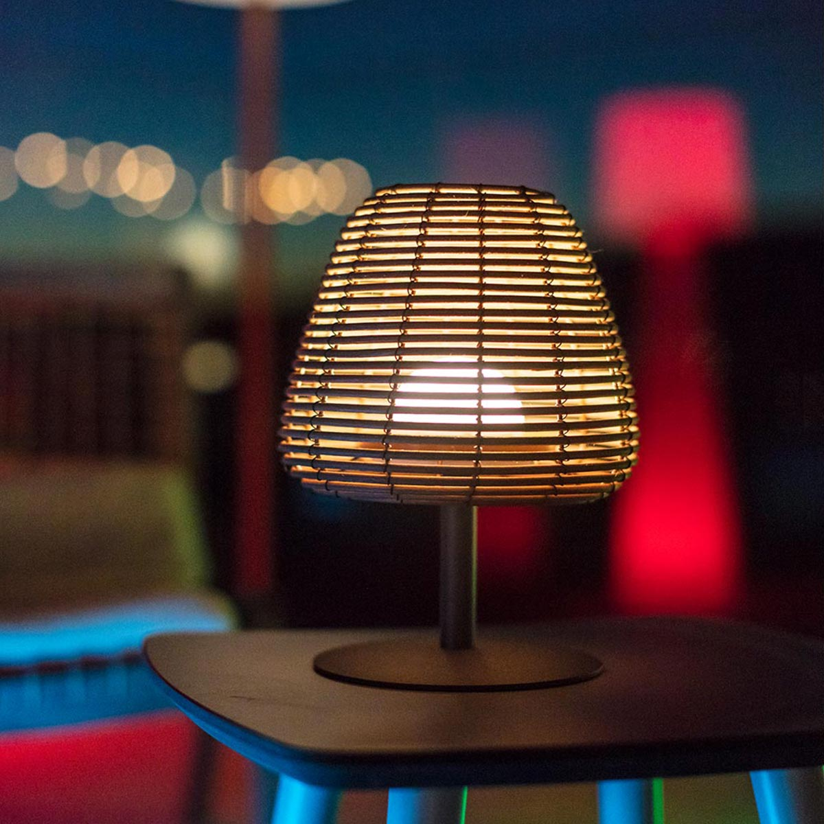 LUMISKY BOHEME Tischlampe, braun