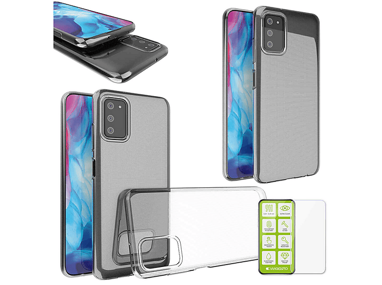 Glitzer Hülle Mit Schutzglas Für Xiaomi 14T Pro - Klar, Stoßfest