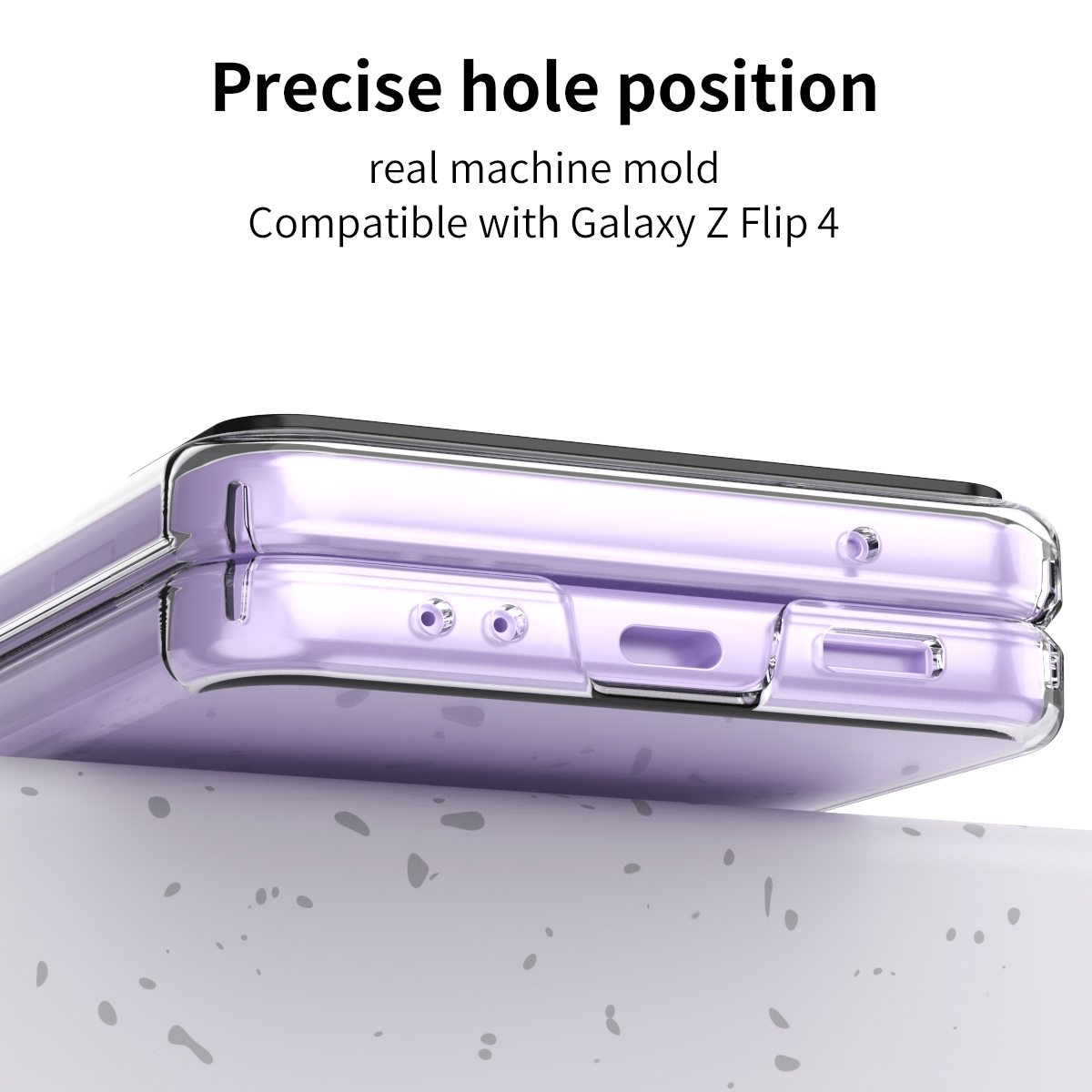 Transparent Z WIGENTO Galaxy Design Samsung, Schutz, Skin Macaron Feel Dreiteiliger Cover, Flip Flip4,