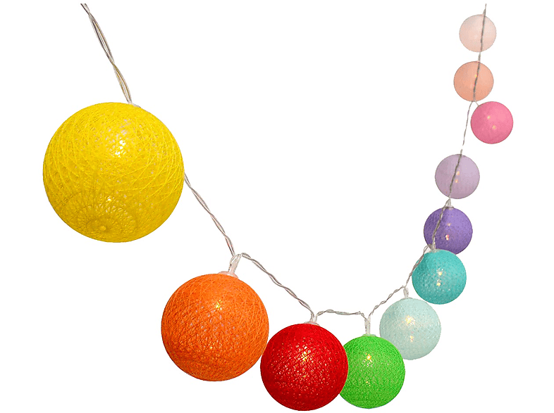 LUMI JARDIN MIMY COLORS SOLAR Lichterkette, Mehrfarbig MediaMarkt